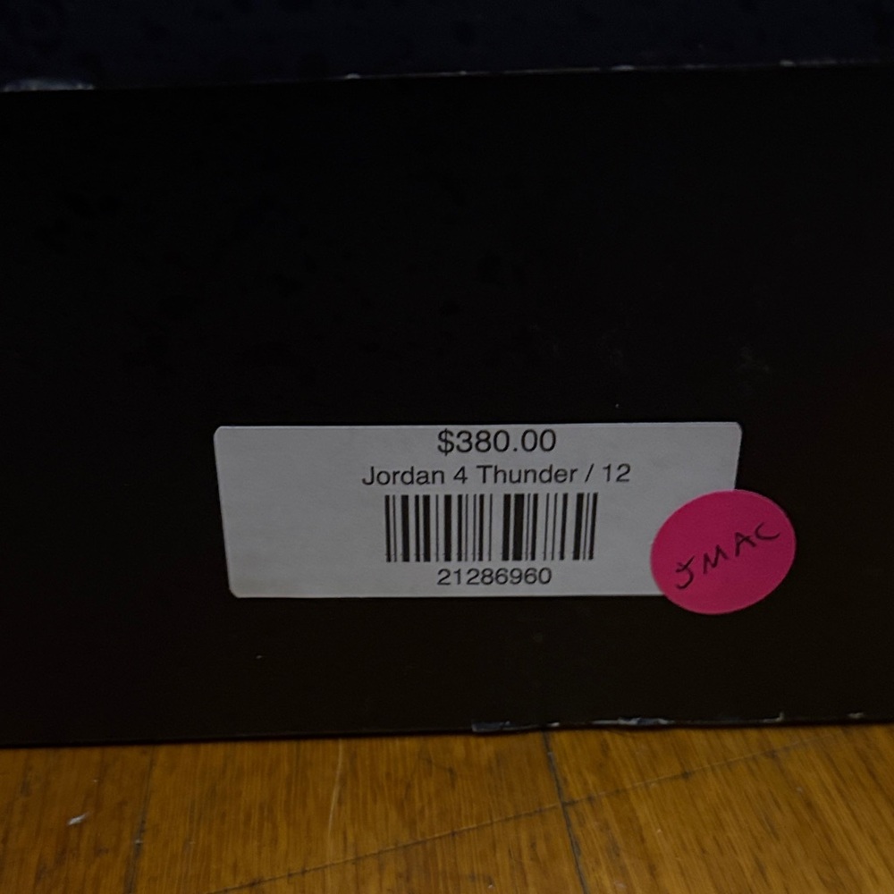 Jordan Black and Yellow Sneakers - Picture 8 of 8